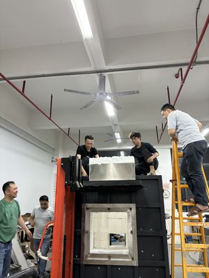 Fireproof Coatings Steel Structure Fireproof Coating Testing Furnace ISO834-1 Internal Testing